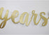70 Years Blessed Banner, Funny Gold Glitter Sign for 70th Birthday or Wedding Anniversary Party Photo Props