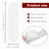 ChengFu 5.7 1.6 Inch (2 Pack) Self Adhesive Strips, Replacement Adhesive Strips Compatible with Self Adhesive Paper
