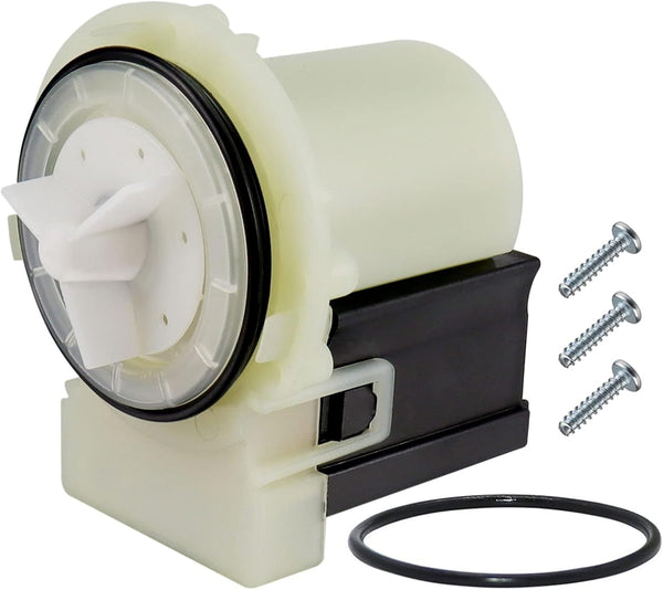 280187 8181684 Washer Drain Pump Motor by Techecook, Replacement for Whirlpool Duet, Maytag Epic, Kenmore HE