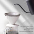 Pour Over Coffee Dripper, Reusable Cone Shape Filter, Stainless Steel Paperless Mesh for Up to 2 Cups, Home Kitchen