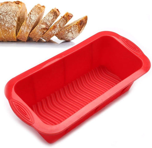 Set of Two Nonstick Loaf Pans for Homemade Bread Making, Soap, Fudge, Meatloaf and More (2 Pack Bread Mold)