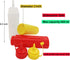 CONDRA FIELD Condiment Sauces Squeeze Bottles, 3Pcs-13.5oz, Leak-Proof Cap for Ketchup, Mustard, Oil