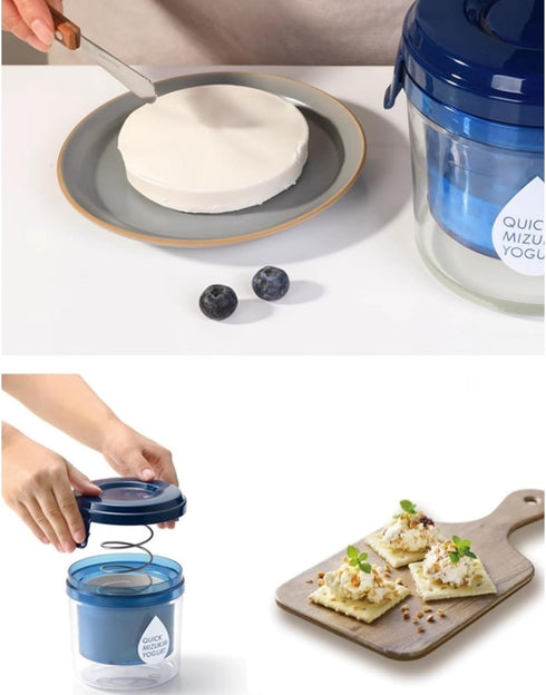 HAMAPI Dry Yogurt Maker Strainer Greek Yogurt Strainer with Ultra Fine Stainless Steel Filter Reusable Yogurt Filter