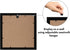 Americanflat 4x4 Picture Frame Collage - Shatter-Resistant Glass, Fits Four 4x4 Photos or One 10x10 Picture Frame -