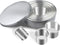12 Pieces Round Cookie Cutters Set, Stainless Steel Biscuit Plain Edge Round Cutters for Baking and Pastry
