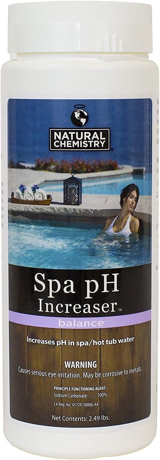 Natural Chemistry Spa pH Increaser, 2.49 lb, Single, Increases pH in Spa