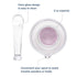 Apothecary Products Mortar and Pestle Bowl - Glass Mixer and Grinder for Medicine (2 oz)