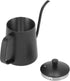 350ml Gooseneck Coffee Kettle - 304 Stainless Steel Tea Kettle for Stovetop, Long Spout, Black