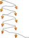 Kurt Adler Indoor/Outdoor 10-Light Pizza Light Set