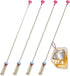 Strengthen DC97-16350V Washer Suspension Rod Kit for Samsung Washing Machine - 4 Pack Set
