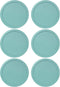 Replacement Lid for Pyrex 5" Storage Plastic Cover, 2 Cup Bowl 7200-PC Turquoise (6-Pack)