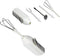 5pc Deluxe Mini Cordless Mixer - Blend, Whip, Stir, Beat, Drink Frother