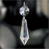 Asfour Crystal 1 4-Inch, 5 30% 5 38mm Piece - Clear Side Holes Asfour Lead Crystal Bobeches for Chandelier with U-Drops
