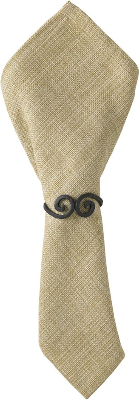 Park Designs Iron Knotted Napkin Ring - Set of 4