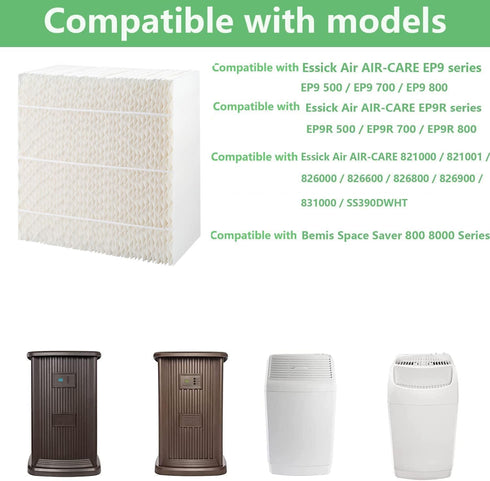 ITidyHome 2 Pack Humidifier Filter Replacement for Essick Air Models EP9500, EP9700, EP9800, and Bemis Spacesaver