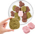 Cookie Cutter Set, 6pcs Kids Cake Decoration 3D Mini Cartoon Animal Baking Tool