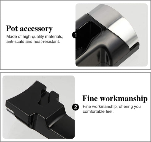 Hemoton Pressure Cooker Replacement Handle - Pressure Canner Handle with Screws for Pan Grip