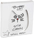 Pavilion Gift Company Blobby Cat Spoon Rest, "Stir Crazy", 5", White