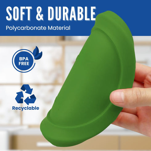 Replacement Lid for Pyrex 6" Storage Plastic Cover, 4 Cup Bowl, 10-Pack
