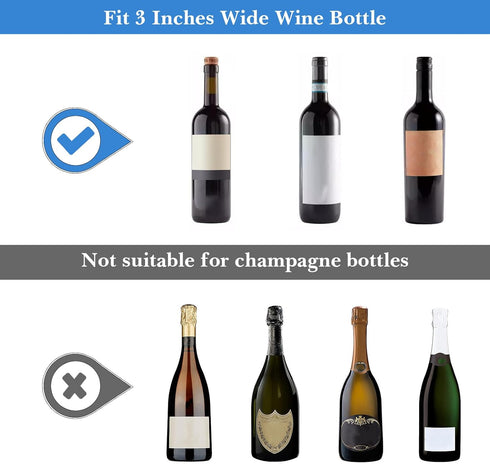 Wine Travel Carrier & Cooler Bag, Insulated Neoprene Hand Bag for Water, Drinks, Beer Bottle, Picnic Tote with Secure