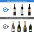 Wine Travel Carrier & Cooler Bag, Insulated Neoprene Hand Bag for Water, Drinks, Beer Bottle, Picnic Tote with Secure