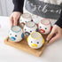 Egg Yolk Separator ZOSTLAND, HQ Creative Ceramics Cute Little Chicken for Baking Assistant Tool (Upgrade Blue Chick)