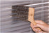 Redecker Dark Goat Hair Venetian Blind Brush with Oiled Beechwood Handle, 4-3/4-Inches