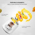 Portable Blender, Personal Blender for Shakes & Smoothies, Mini 17.6Oz Juicer Cup with 6 Blades, 4000mAh USB