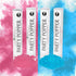 Clover Products Premium Gender Reveal Powder Cannon, 4 Pack with 2 Pink & 2 Blue, 12 Inch Compressed Air Powered