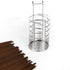 304 Stainless Steel Utensil Drying Rack/Drainer Basket for Chopsticks, Spoon, Fork, Knife Storage (Round)