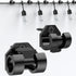 Lewufe Hooks for Outdoor String Lights Clips, Christmas Light Clips Weatherproof, Lights
