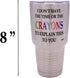 30 Rogue River Tactical Funny I Don't Have The Time or The Crayons To Explain This To You Large Ounce Travel Tumbler