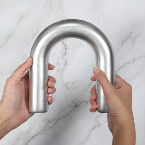 3Pcs HMASYO Sliver Arch Decorative Objects Statue, Coffee Table Bookshelf Aesthetic Decor for Living Room Bedroom