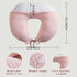 Reading Pillow for Gaming Reading Crochet, U Shaped Arm Support Pillow with Removable Cover Reducing Arching Neck