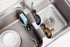 Eunion Plastic Sink Caddy Sponge Holder, Soap Holder, Desk Organizer, Saddle Faucet Caddy, Pen Holder