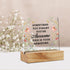 Inspirational Desk Decor Sign, Sometimes You Forget You're Awesome Acrylic Plaque for Home Office Decoration Gift