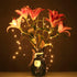 4 Pack Battery Operated Dewdrop LED Lights - Indoor Mini Fairy Lights with Timer Function for Wedding, Home Parties,