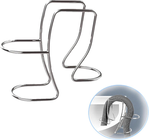 Washing Machine Drain Hose Holder, Adjustable Hook, Universal Sink Hose Clamp for All Drain Hose