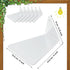 6 Jetec Pieces Invisible Floating Bookshelf for Wall Mount Iron Floating Book Shelves Multipurpose Hidden Hanging