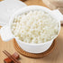 DOERDO Round Microwave Rice Cooker Pot, 7.8x6.1 Inch Microwave Cookware for Cooking Rice, Chicken, Pasta, and Steaming