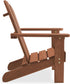 Casafield Children's Adirondack Chair, Cedar Wood Outdoor Kid's Chairs for Patio, Deck, Lawn and Garden, Partially