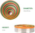 Alimat PluS Round Cookie Biscuit Cutter Set, 12 Pack Stainless Steel Pastry Cutters for Donut, Dough, Fondant