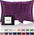 INSSL Dark Purple Mulberry Silk Pillowcase for Hair and Skin Health, Natural Silk Pillow Cover with Hidden Zipper, 1