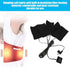 USB Heating Pad for Coat,USB Electric Cloth Heater Pad,Five HeatingElement Pads Carbon Fiber Heated Clothes Pad Foldable 35?-50? Adjustable Temperature Warmer Tool
