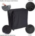 FLR Black Cooler Cover Universal Waterproof Long-lasting Rolling Cooler Patio Cooler Cover Protection for Outdoor