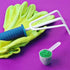 Plastic Measuring Scoop, 2 Teaspoon Long Handle Spoons for Powders and Baking Supplies, Set of 5