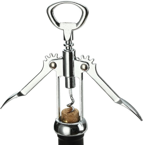 Wing Corkscrew Wine Opener by HQY, Premium All-in-one Wine Corkscrew and Bottle Opener