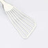 304 Stainless Steel Fish Spatula - Non-Slip Ergonomic Handle Slotted Spatula, Black for Cooking