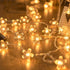 WFGGEH 20ft 40 Flower String Lights, LED USB Powered Cherry Blossom Fairy String Lights for Party Birthday Wedding