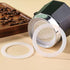 2 Cup Stovetop Espresso Coffee Maker Replacement Parts, 2 Pcs Filter with 4 Pcs Silicone Gasket Seals